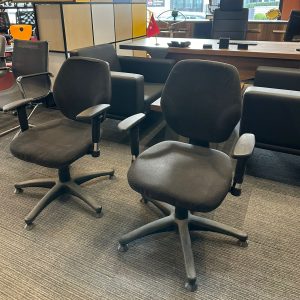 Klas Ofis Üsküdar TCC Marka Siyah Kumaş Bekleme Koltuğu