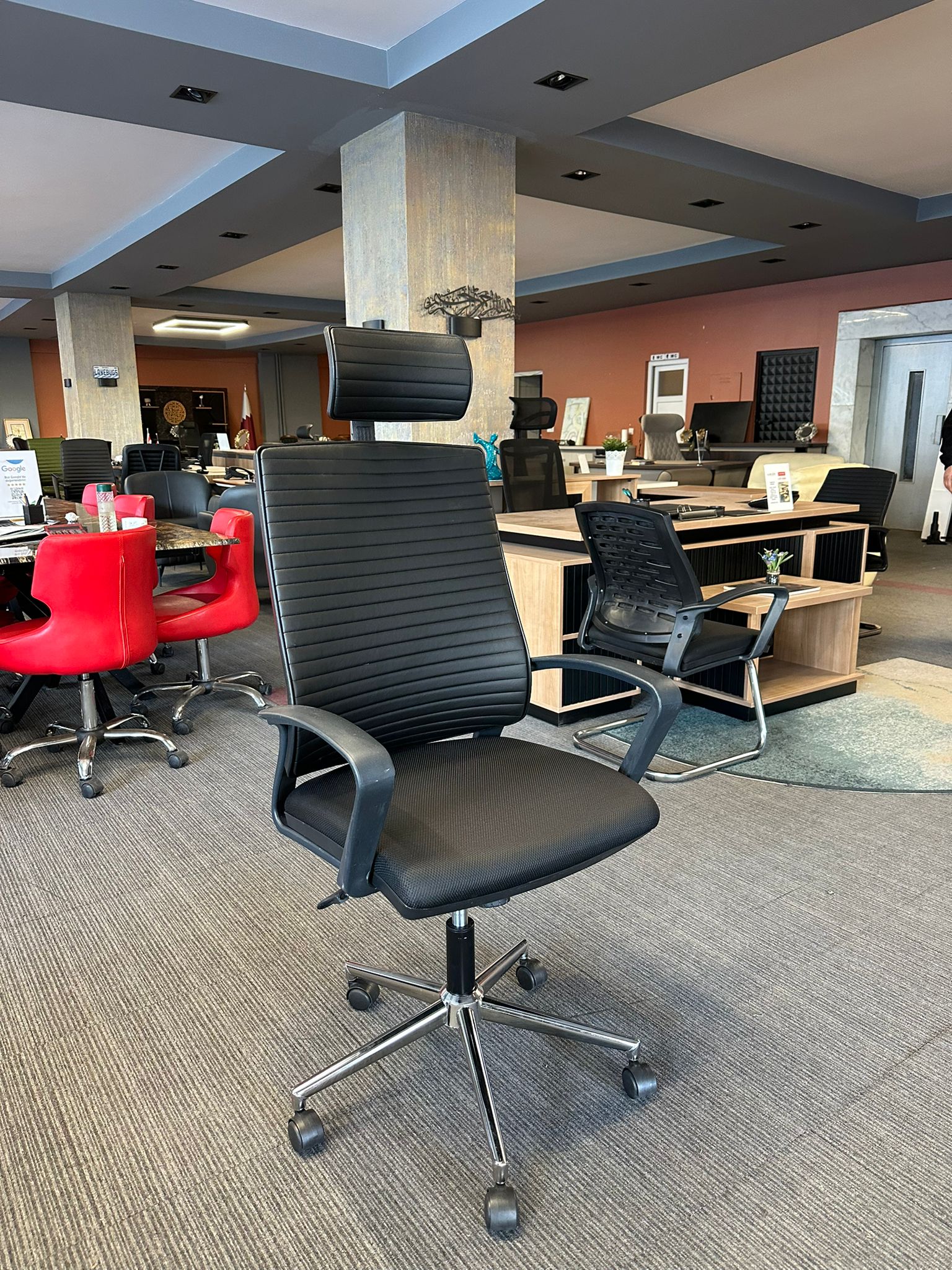 Sıfır Çalışma Koltuğu Ergonomik ve Ayarlanabilir - Görsel 3