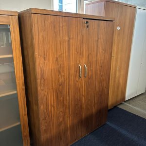 Klas Ofis Üsküdar Ceviz Renk Askılıklı Gardırop 110×60×150