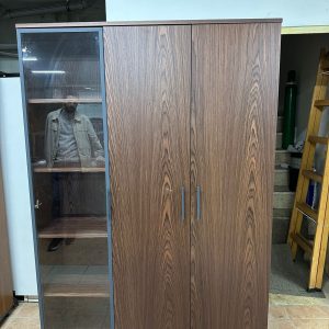 Klas Ofis Üsküdar 3 Kapaklı Tek Cam Kapaklı Dosya Dolabı 130×40×190