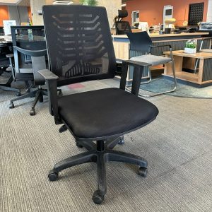 Sıfır Fileli Ofis Koltuğu (Siyah Renk)