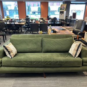 Açılır Yeşil Yastıklı Kanepe 230×100