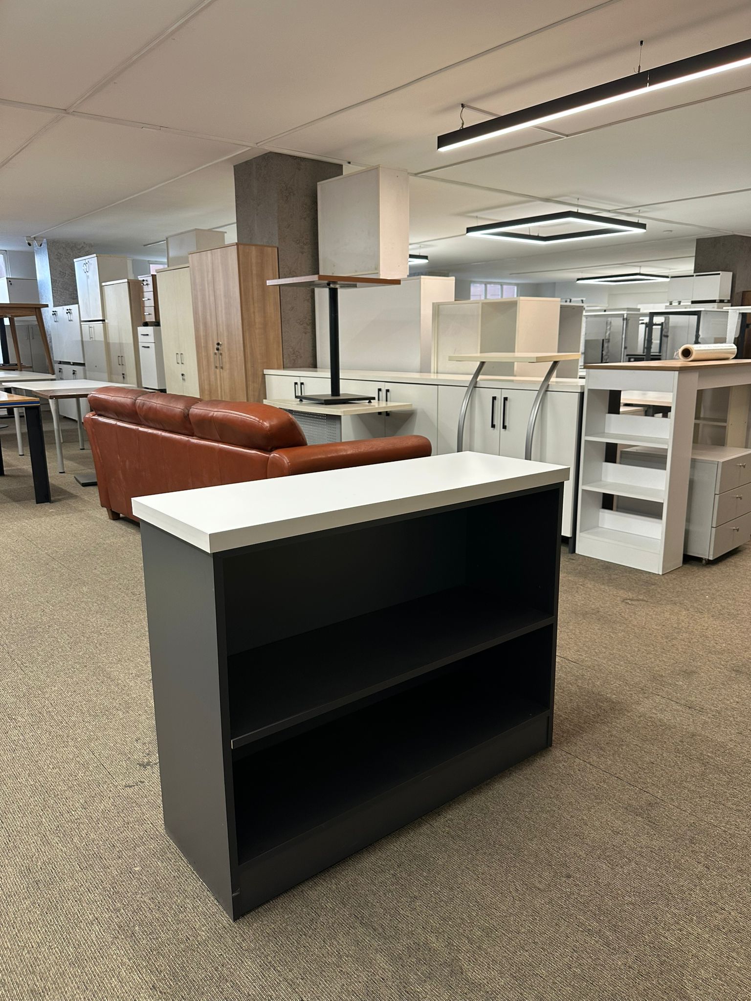 Klas Ofis Üsküdar 100x40 Antrasit Gri Kitaplık – İkinci El - Görsel 4