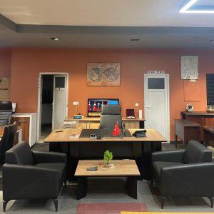 KLAS OFİS ÜSKÜDAR 90x220 ÖN PANEL LEDLİ SIFIR MAKAM TAKIMI (FULL SET)