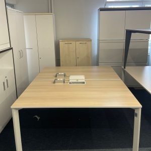 KLAS OFİS ÜSKÜDAR 140x160 BÜROTİME 2 KİŞİLİK ÇALIŞMA GRUBU