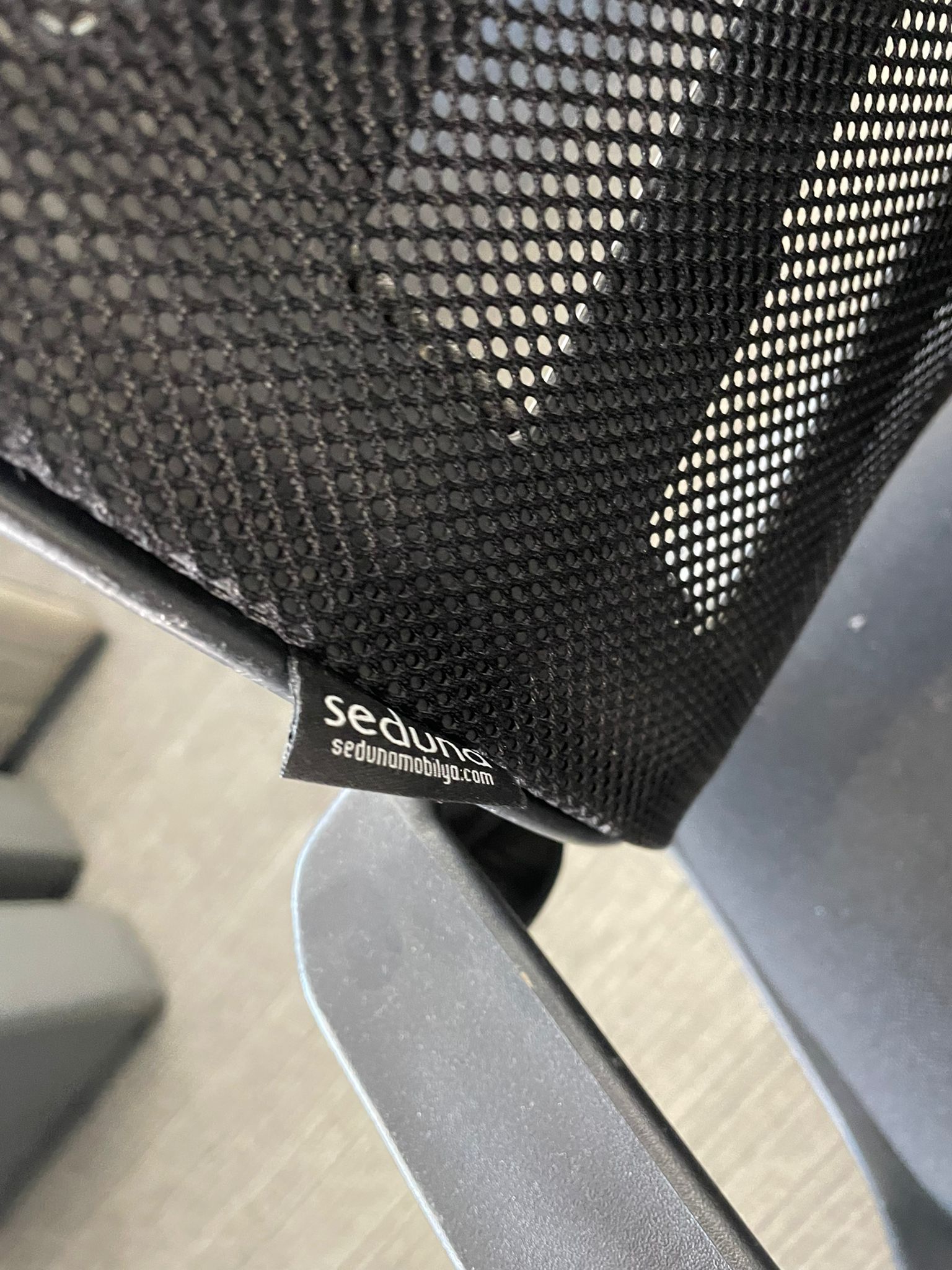 KLAS OFİS ÜSKÜDAR FİLELİ PLASTİK AYAKLI ÇALIŞMA KOLTUĞU - Görsel 5