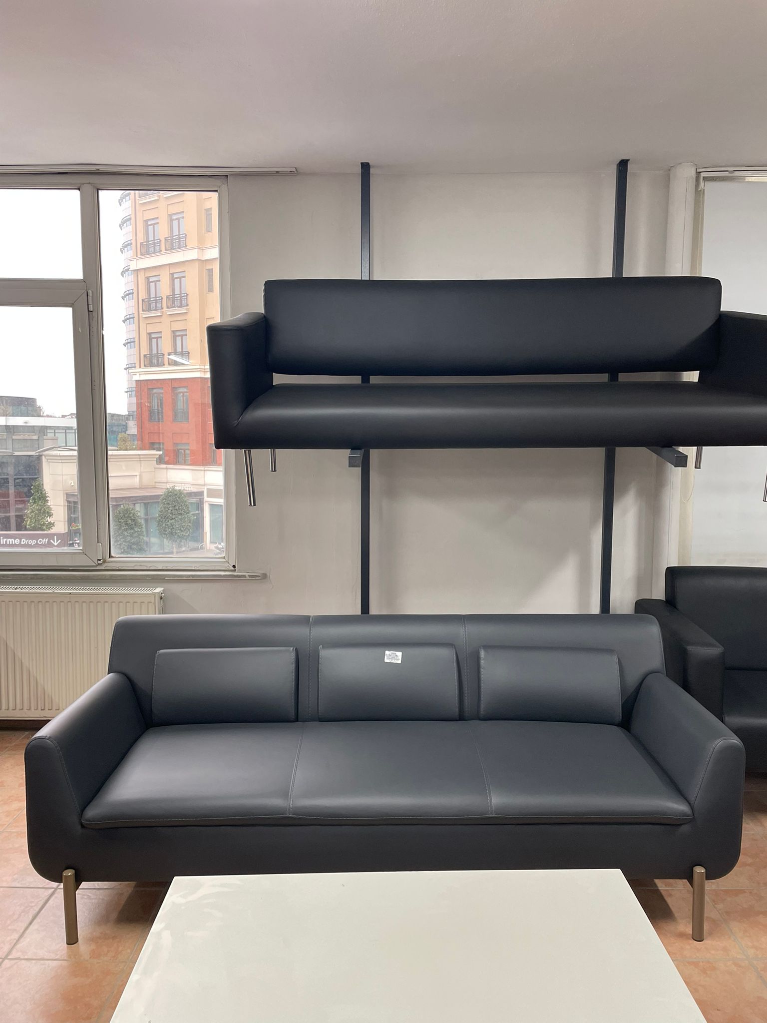 KLAS OFİS ÜSKÜDAR REDOF ANTRASİT GRİ 3+1+1 KOLTUK TAKIMI - Görsel 4