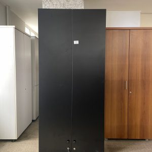 KLAS OFİS ÜSKÜDAR 90x35x200 SİYAH RENK DOSYA DOLABI