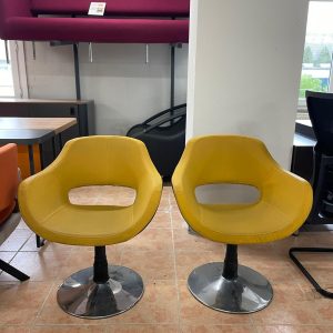 KLAS OFİS ÜSKÜDAR TURUNCU TEKNE MODEL MİSAFİR BEKLEME KOLTUĞU