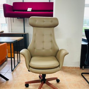 KLAS OFİS ÜSKÜDAR SIFIR DECOFİS MARKA VİP DERİ YÖNETİCİ KOLTUK