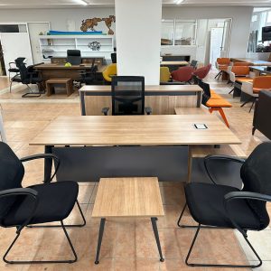 KLAS OFİS ÜSKÜDAR 180X85 MARBELLA KİRAZ SIFIR MAKAM TAKIMI