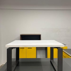 KLAS OFİS ÜSKÜDAR BEYAZ MODERN ORTA SEHPA (80x50)