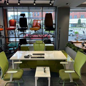 KLAS OFİS ÜSKÜDAR 180x80 BEYAZ YÖNETİCİ TAKIMI SETİ