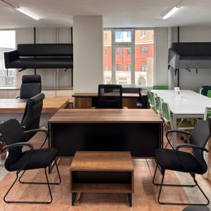 KLAS OFİS ÜSKÜDAR 160x80 BAROK CEVİZ YÖNETİCİ TAKIMI