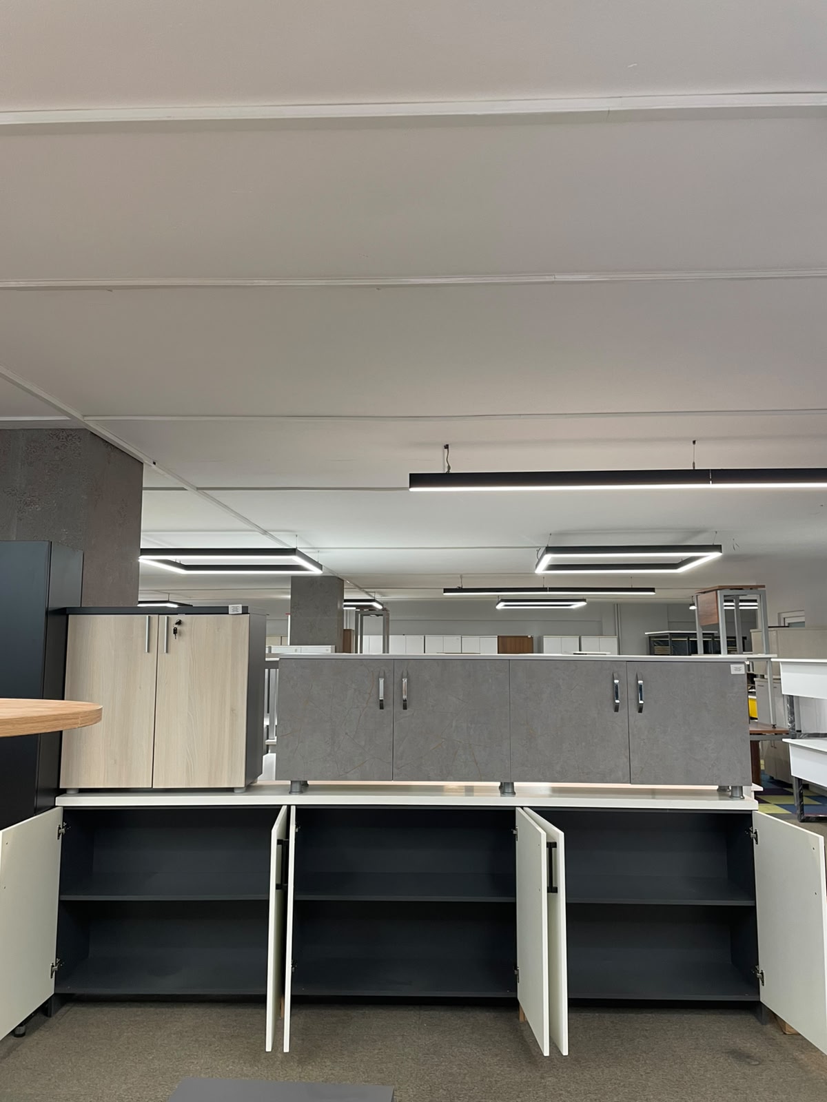 KLAS OFİS ÜSKÜDAR 300X40X90 6 KAPAKLI ARKA KONSOL - Görsel 3