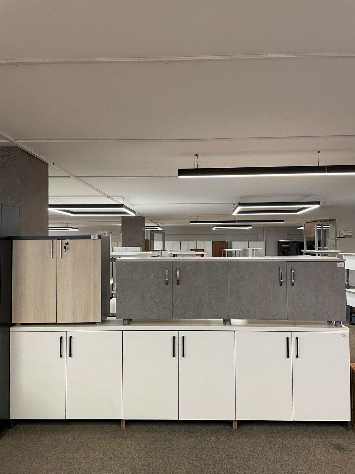 KLAS OFİS ÜSKÜDAR 300X40X90 6 KAPAKLI ARKA KONSOL