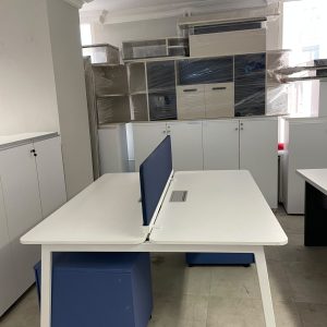 KLAS OFİS ÜSKÜDAR 160X70 İKİLİ KESONLU ÇALIŞMA GRUBU