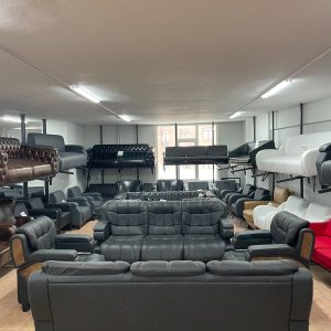 KLAS OFİS ÜSKÜDAR 210X80 DERİ KOLTUK TAKIMI (SET) 3 + 3 + 1 + 1