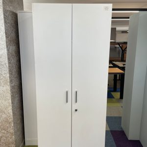 KLAS OFİS ÜSKÜDAR 80X40X190 KOLEKSİYON MARKA BEYAZ VESTİYER DOLABI