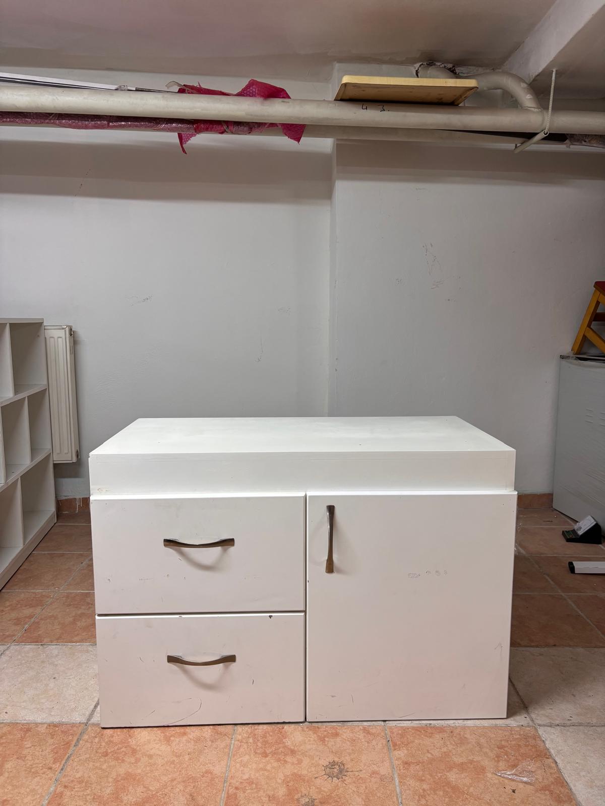 KLAS OFİS ÜSKÜDAR BEYAZ DOSYA DOLABI 50X90X60 CM