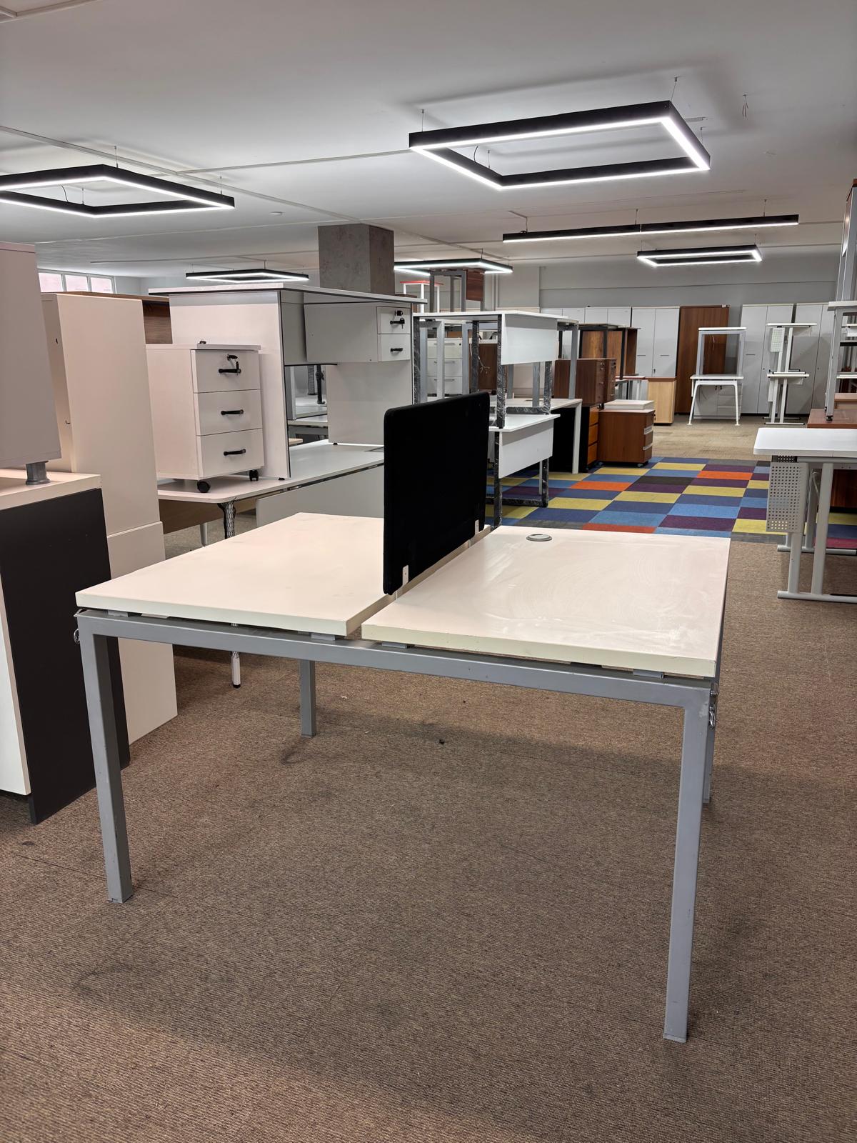 KLAS OFİS ÜSKÜDAR 2 KİŞİLİK ÇALIŞMA GRUBU 100X130 CM - Görsel 4