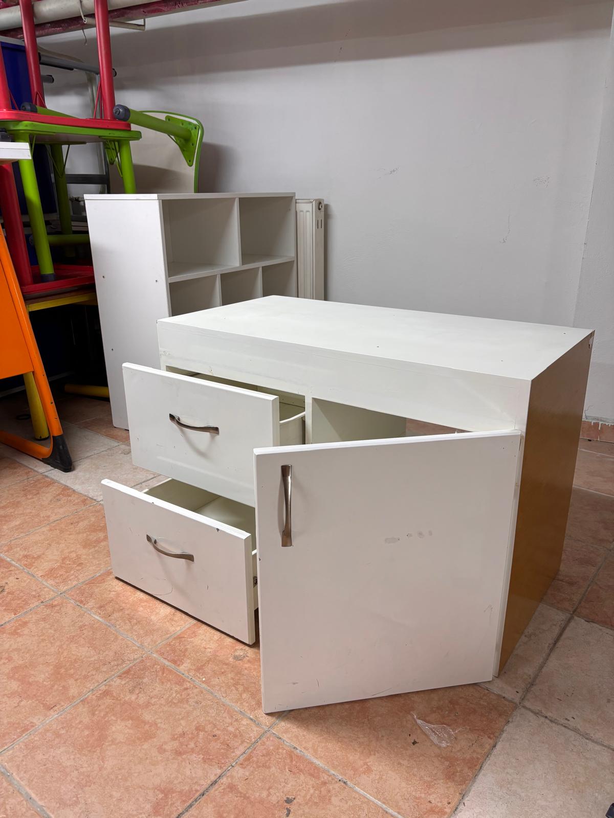 KLAS OFİS ÜSKÜDAR BEYAZ DOSYA DOLABI 50X90X60 CM - Görsel 4