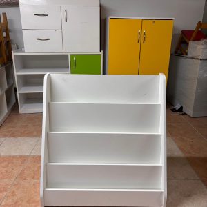KLAS OFİS ÜSKÜDAR 4 RAFLI BEYAZ KİTAPLIK 75X75X200 CM