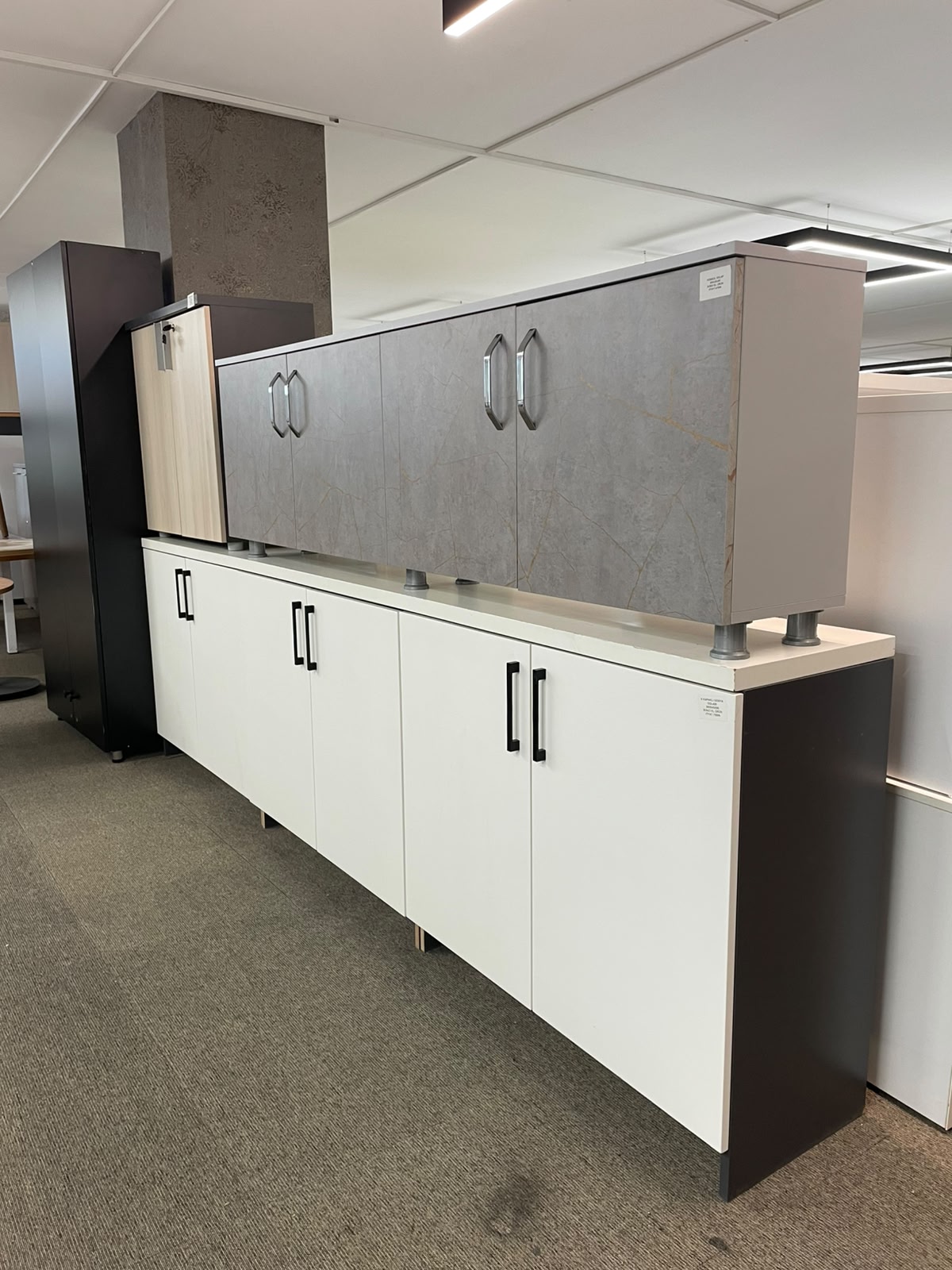 KLAS OFİS ÜSKÜDAR 300X40X90 6 KAPAKLI ARKA KONSOL - Görsel 4