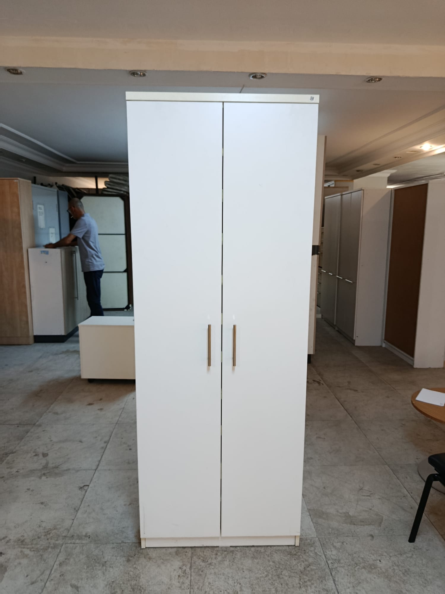 KLAS OFİS ÜSKÜDAR 200x73x35 BEYAZ ÇOK GÖZLÜ EMANET DOLABI
