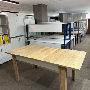KLAS OFİS ÜSKÜDAR 120x80 cm AÇILIR MEŞE YEMEK MASASI