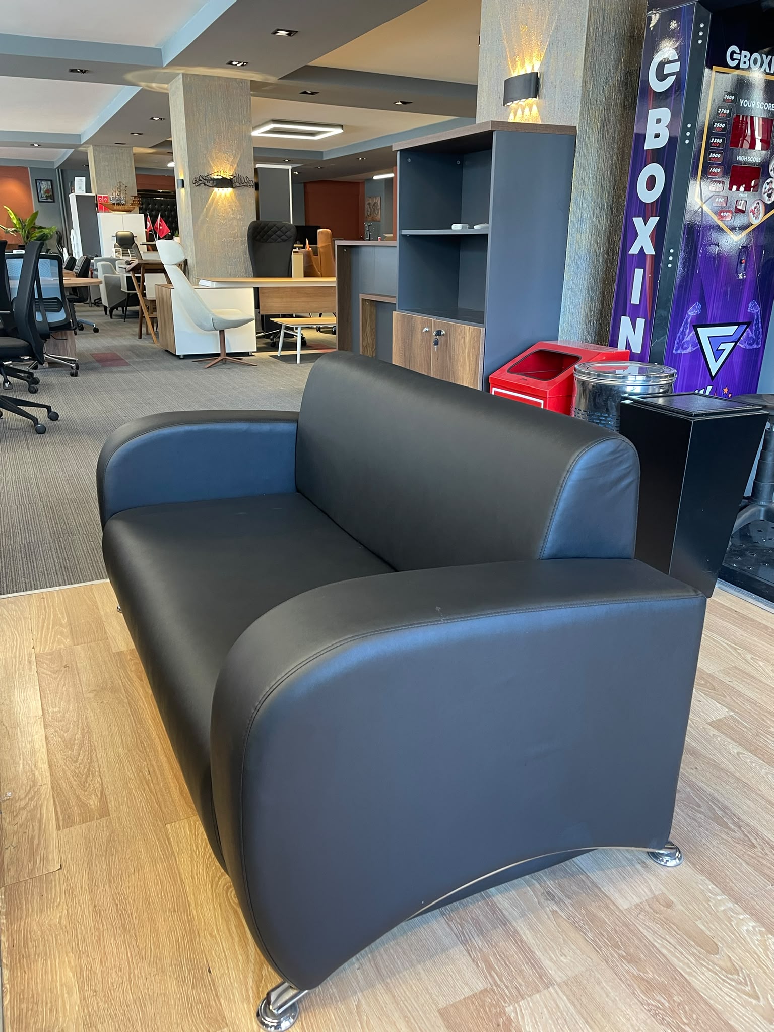 KLAS OFİS ÜSKÜDAR 90x210 cm DOVI KOLTUKLU MAKAM TAKIMI - Görsel 12